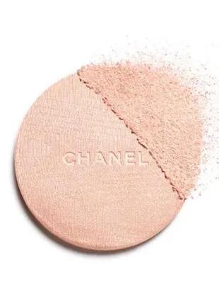 Пудра-хайлайтер для обличчя chanel poudre lumiere highlighting powder 30 — rosy gold