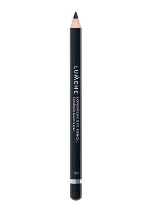 Олівець для очей lumene longwear eye pencil 1 — black