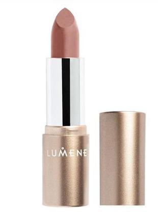 Помада для губ lumene luminous moisture matte lipstick 101 - hazel heart