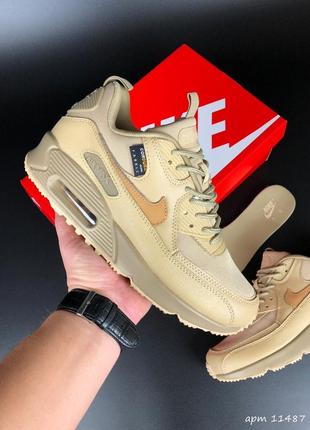 Мужские кроссовки nike air max 90 surplus песочные только 44 размер