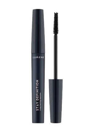 Тушь для ресниц lumene stay definition mascara black