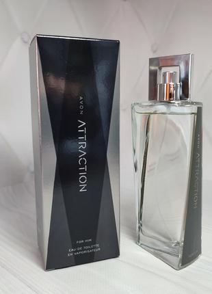 Туалетна вода avon attraction для нього 75мл