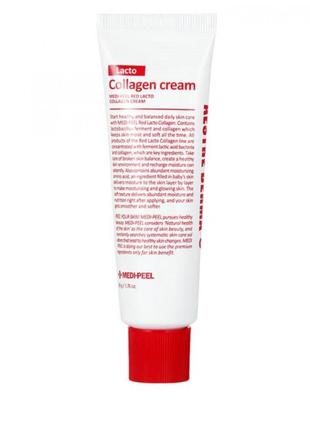 Крем для лица medi-peel red lacto collagen cream 50 мл2 фото