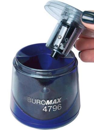 Точилка автоматическая buromax вм4796 для карандашей2 фото