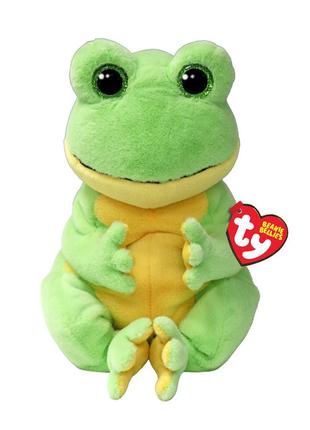 Дитяча іграшка м'яконабивна ty beanie bellies 25 см 43200 жабеня "snapper"