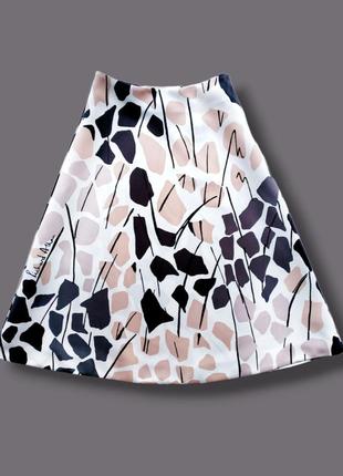 Сатиновая юбка h&m в коллаборации с richard allan.5 фото