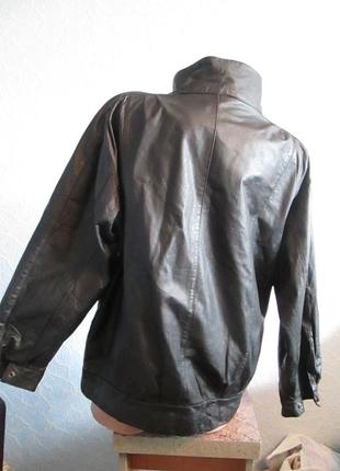 Шкіряна куртка з 90-х натуральна шкіра2 фото