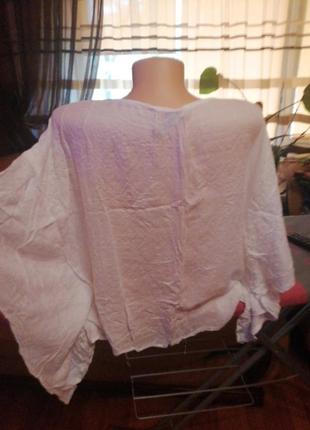 Шикарная блуза с кружевами от klass. б-34 фото