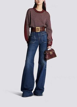 Свитер balmai женский красный шерстяной