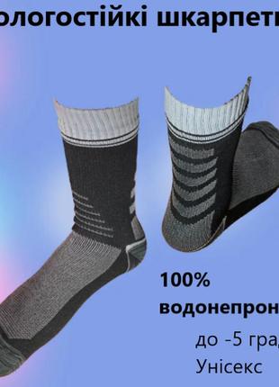 Термоноски чоловічі універсальні / шкарпетки водонепроникні, водовідштовхувальні, водозахисні