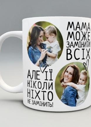 🎁подарунок з вашими фото мамі чашка матусі день матері 14 травня