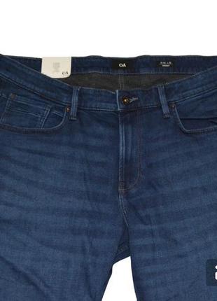Чоловічі сині утеплені джинсы великого розміру 58 c&a німеччина2 фото