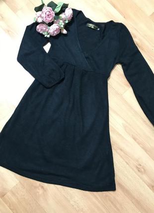 Чорна сукня з довгим рукавом розмір м/ pussycat doll london