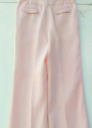 Палаццо брюки из крапивы рами(ramie)4 фото
