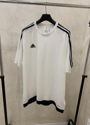 Спортивная футболка adidas белая мужская 2xl
