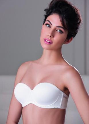 Бюстгальтер leilieve 6004 балконет на косточках с формованными гладкими чашечками,...