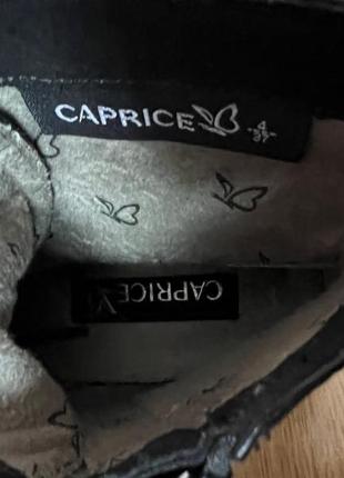 Новые кожаные ботинки caprice 37 размера6 фото