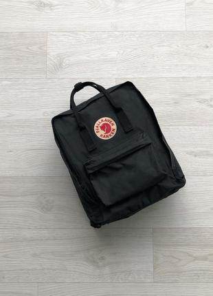 Оригінальний рюкзак, сумка fjallraven kanken classic unisex backpack black портфель2 фото