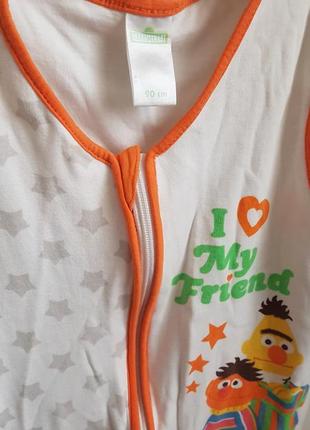 Спальники на малыша улица сезам 70 и 90 см