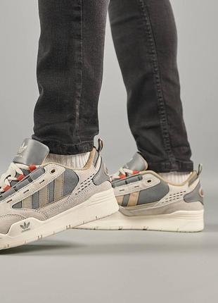 Кроссовки adidas neo courtesy sneaker grey silver women hair