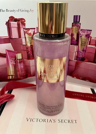 Victoria's secret love spell shimmer fragrance mist новая коллекция