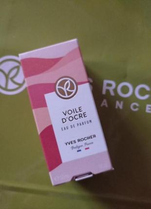 Парфюмированная вода voile d 'ocre от yves rocher3 фото