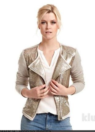 Кофта курточка в паетки