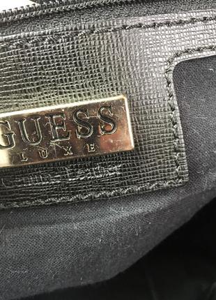 Кожаная сумка guess luxe4 фото