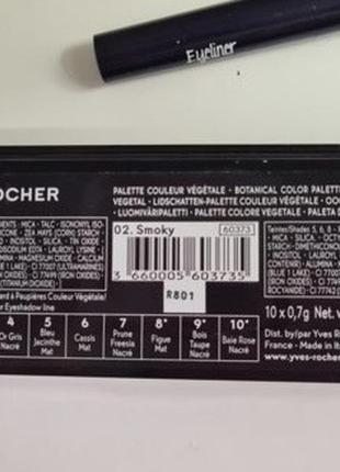 Палетка теней yves rocher 02 smoky escada celebrate9 фото