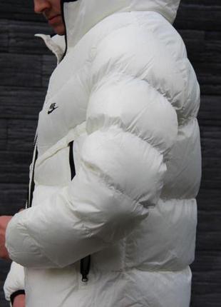 Куртка теплая зимняя пуховик мужской демисезонный nike молодежная стильная куртка xxl7 фото