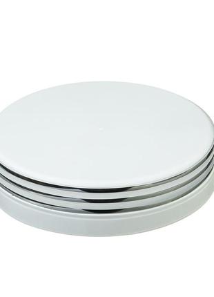 Накладний світильник avt-round-24w silver2 фото