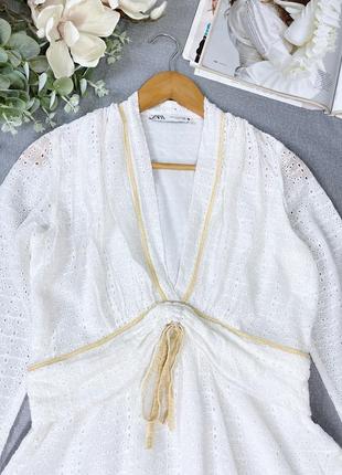 Платье в прошву лимитированная коллекция4 фото