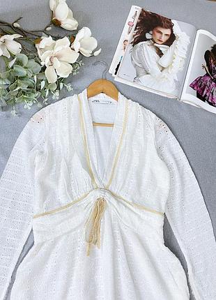 Платье в прошву лимитированная коллекция3 фото