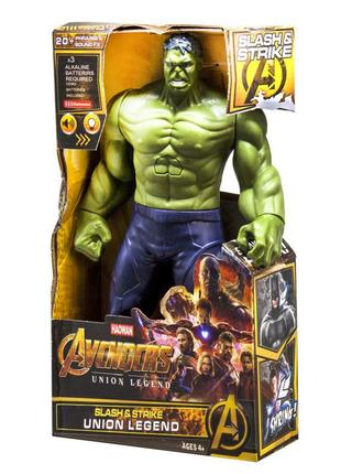 Фигурка супергероя "мстители" go-818-01-02-06-07-08 30 см hulk