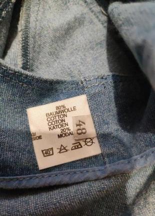 Пиджак жакет удлиненный джинс оверсайс5 фото