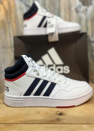 Кроссовки adidas hoops 3.0 mid