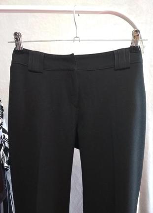 Базові чорні вкорочені штани штани/базові чорні укорочені брюки2 фото