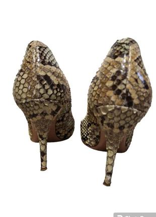 Туфли из кожи рептилии питона bally6 фото