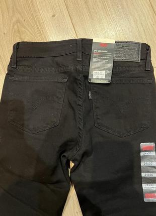 Нові оригінальні джинси levi’s 711, w24 / l30