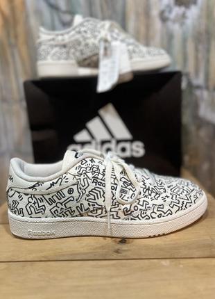 Кроссовки reebok club c keith haring