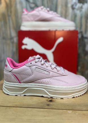 Кроссовки reebok club c double geo