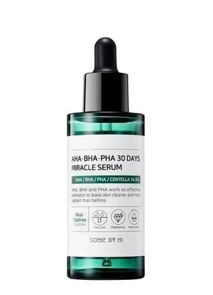 Some by mi aha bha pha 30 days miracle serum кислотна сироватка для обличчя