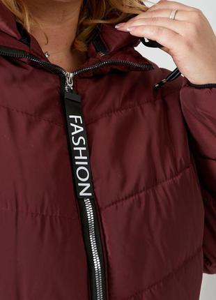Женское зимнее пальто плащевка на синтепоне 250 размеры батал9 фото