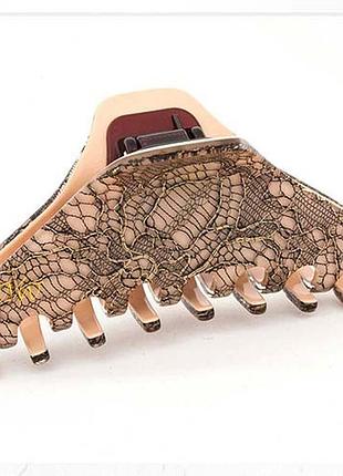 Заколка, краб французская, akcent , модель nk847-dlbg, разные расцветки