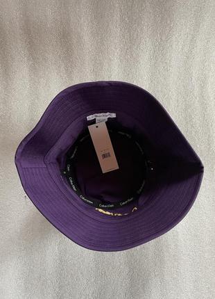 Новая шапка - панама calvin klein (ck khakis logo bucket hat) с америки9 фото