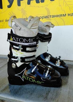 Гірськолижні ботінки жіночі , чоловічі б/у atomic redster pro 110w 37-38р ( 24-24.5см )