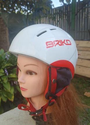 50-54см лижний шолом дитячий, жінояий б/у briko