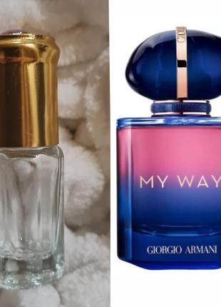 Масляный парфюм giorgio armani my way de parfum