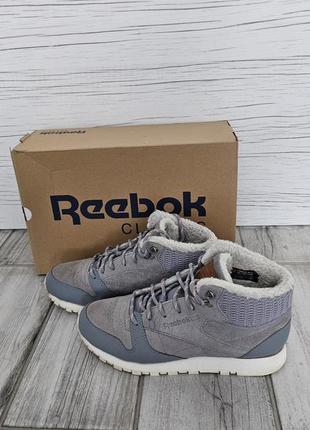 Ботинки кеди на хутрі reebok