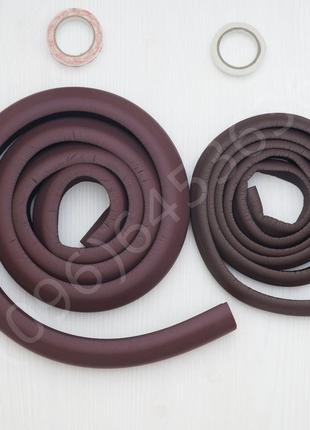 Мягкие уголки для смягчения удара (черный). "стандартный" размер